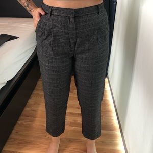 Zara plaid trousers